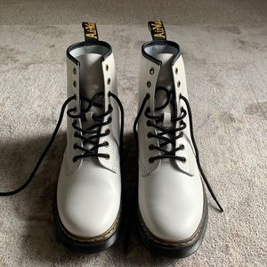 White Dr.Martens US size 9 - worn once
